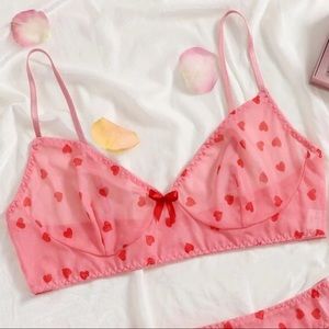 Valentines lingerie top